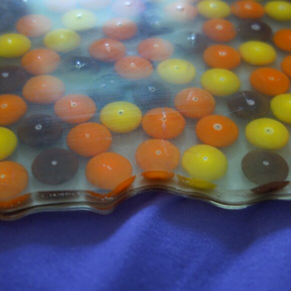 Reeses Pieces Candy Tray Made of Reeses Pieces - Picture 4 of 11